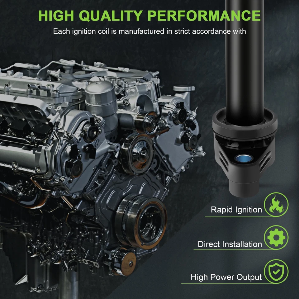 6 bobinas de encendido de 3,3 L para Lexus RX400h V6 2006 2007 2008 2009 Foto 2 de 4