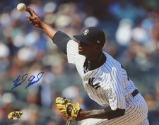 DOMINGO GERMAN AUTOGRAPHED 8x10 NY YANKEES PHOTO MAB HOLO PITCHED A PERFECT GAME