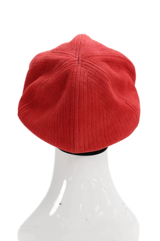 Boina elástica acolchada de gamuza para mujer Kokin roja OS Foto 2 de 3