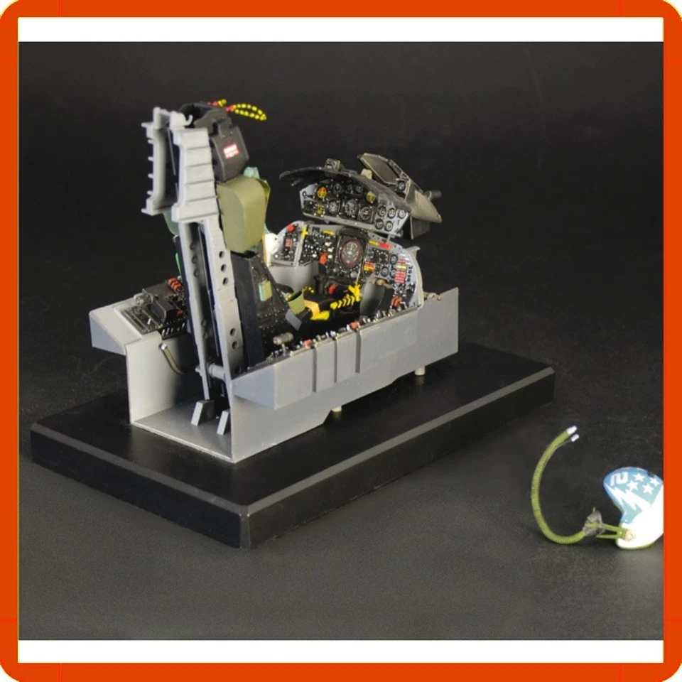 modellismo statico aerei militare model kit modellino Italeri 1/12 F104G Cockpit - Immagine 4 di 4