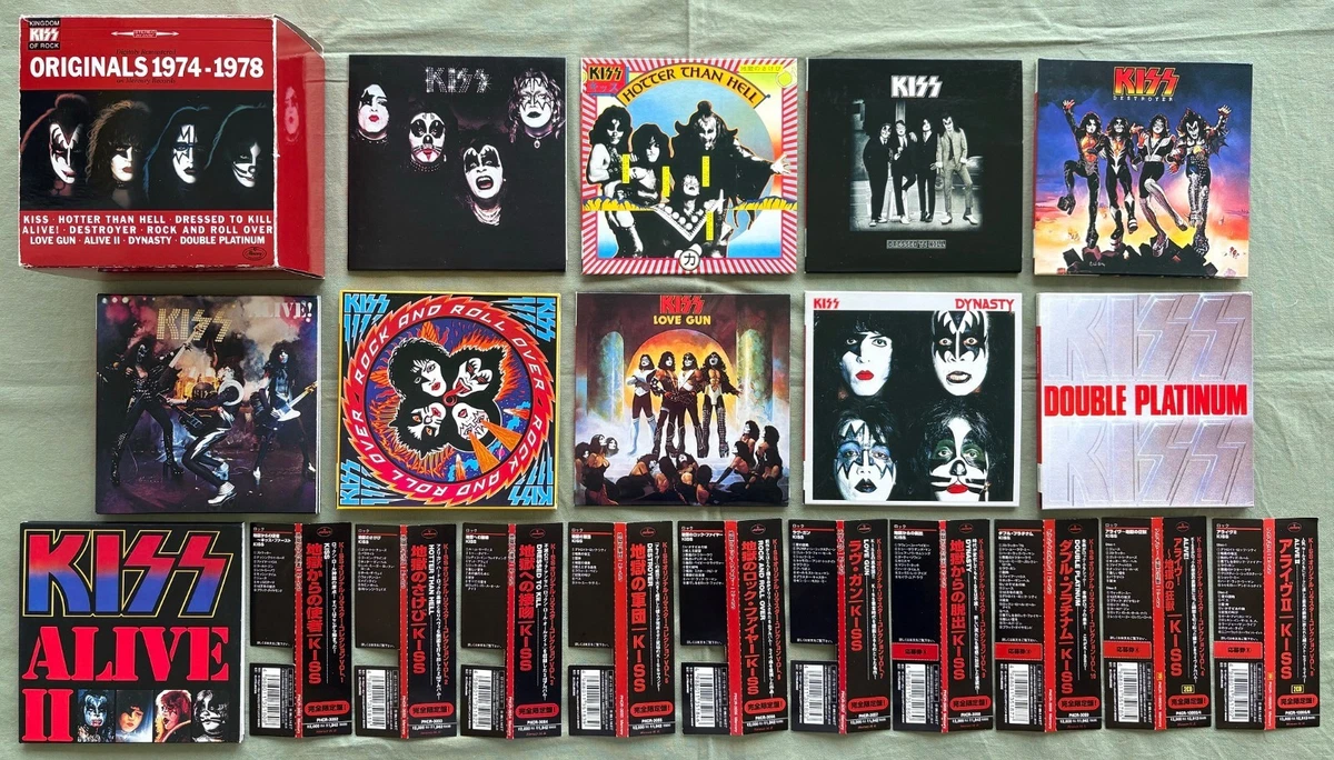 Preços baixos em Caixa de CD JAPÃO Kiss | eBay