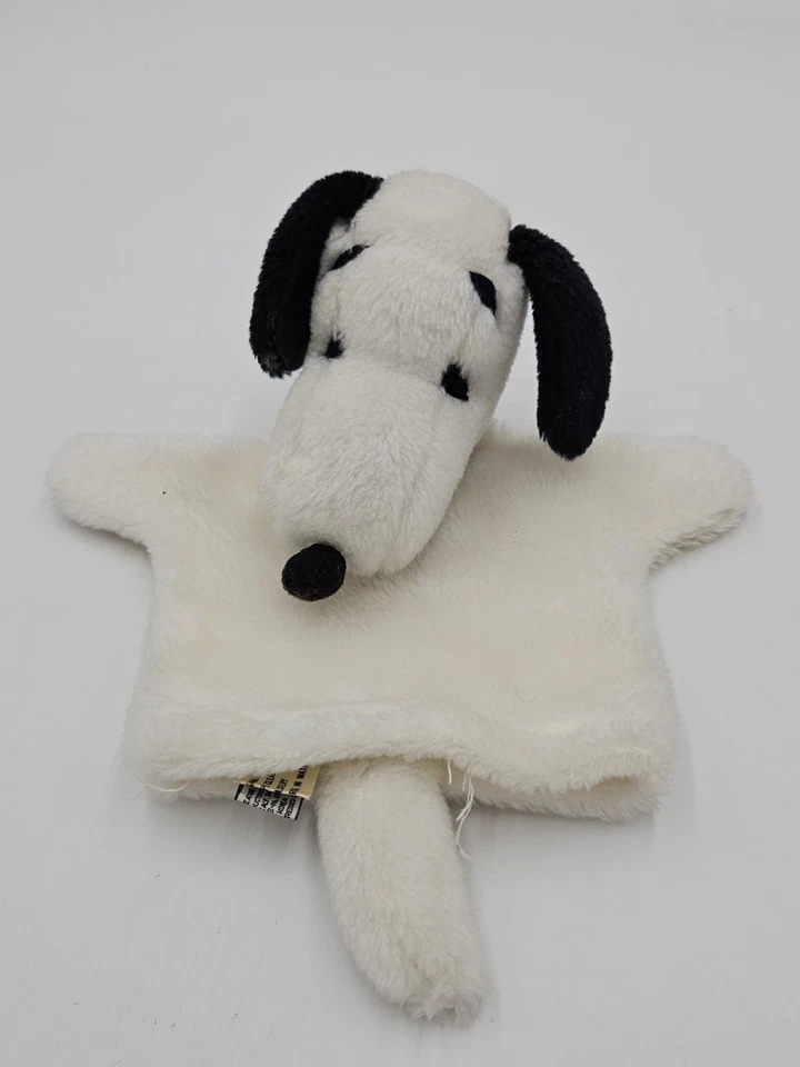 Difícil de encontrar De colección 1968 SNOOPY Peluche Marioneta de Mano Peanuts Cubierta de Golf United Syndicate Foto 2 de 4