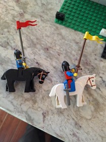LEGO: King's Castle 6080, Knight's Castle 6073,  Knight's Challenge 6060, & 6030