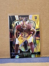 2025 Panini Select - Premier Level Josh Conerly Jr. #187 Black & Gold Shock