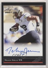 2017 Leaf Ultimate Draft 1992 Gold Stars Nelson Spruce #BG-NS2 Auto k6j