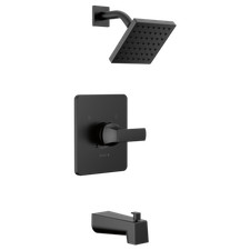 Delta Velum T14437-BL Monitor 14 Series Tub  Shower - Matte Black