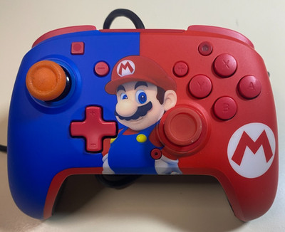 PDP Nintendo Switch Controller Gaming - Mario - Rot - Official