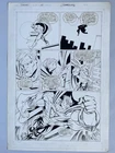 Original Comic Art by Al Rio - Prime #11 p 10, 1996 Malibu Comics IN EVERY PANEL