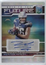 2020 Donruss Elite Back to the Future Signatures 2/99 Hunter Henry Auto 04cw