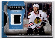 2015-16 Upper Deck Artifacts Treasured Swatches Blue (B) Brent Seabrook Jersey