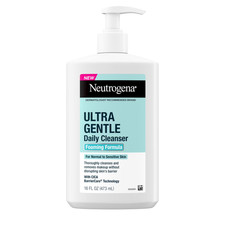 Ultra Gentle Daily Foaming Face Wash, Facial Cleanser, 16 Fl. Oz