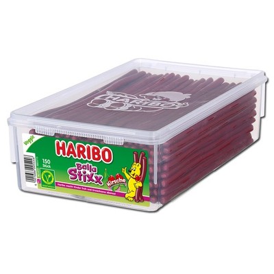 (7,07 /1kg) Haribo Balla Stixx Kirsche, Konfekt-Stangen, 150 Stück