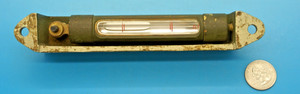 RARE U.S. MILITARY SPIRIT / BUBBLE LEVEL VINTAGE WW2 ? BRASS ORIGINAL