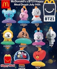 2026 McDonald s X BT21 BTS Happy Meal FULL Set of 10 Brand New