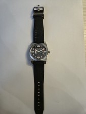 "Orologio Locman Stealth GMT Men's Titanium Steel Black Dial ITALY Ottime...