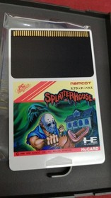 NAMCOT PC Engine Soft Splatter House Used