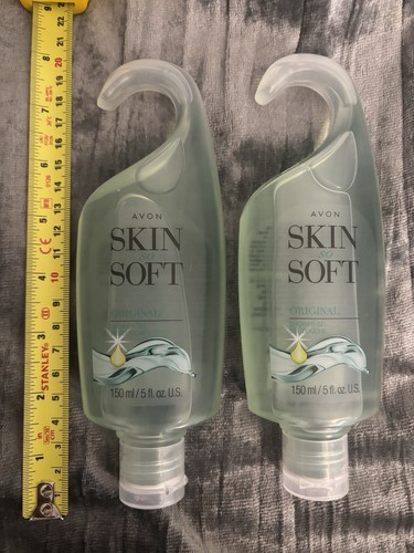 Avon Skin So Soft Original Shower Gel 2-Pack 5 oz Each w/ Jojoba Oil Cleanser