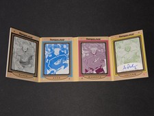 2019-20 UD The Cup Andrew Peeke S2 Young Guns Signed Printing Plate Booklet #452