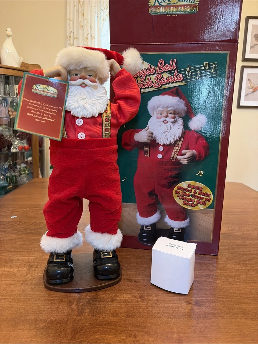 Musical Dancing Santa In Santa Figures (1946-1990) for sale | eBay