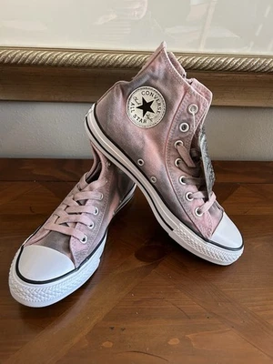 Women Converse Chuck T All Star DUAL ZIP Hi WASH Size 8 549738C Pink Freeze. NWT - Photo 1/4