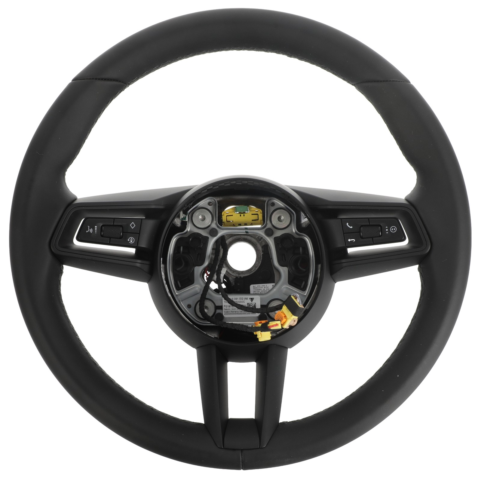 Volante multifuncional para Porsche Taycan 2020-2023 (N/P 9J1-419-091-EG-IA6)