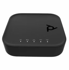 HP Poly 8F3H5AA ABA ATA 402 2FXS Voice Port VoIP Adapter with Open SIP