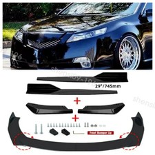 For Acura Tl 2008-2014 Front Bumper Spoiler Body Kitside Skirtrear Lip Us