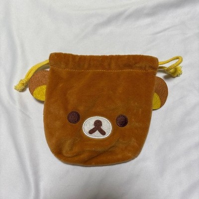 Rilakkuma Fluffy Face Pouch 2