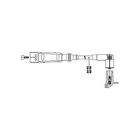 Bremi ZüNdleitung AnschlussausfüHrung M 4 FüR Audi A6 4A C4 44 44Q C3 VW