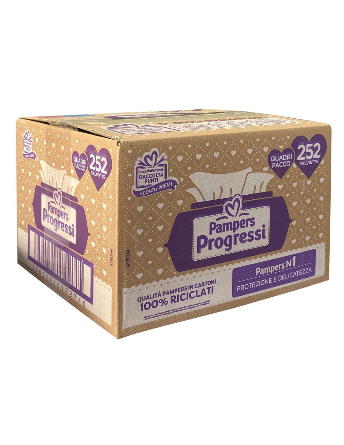 Pampers Salviettine Sensitive 252pz