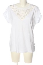 QS BY S.OLIVER T-Shirt Damen Shirt Gr. DE 38 weiß Casual-Look
