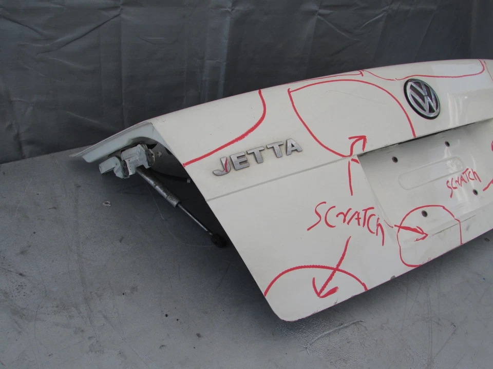 2000-2001-2002-2003-2004-2005 VOLKSWAGEN JETTA GLI REAR TRUNK LID COVER OEM - Image 2 of 4