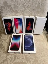 Lot of 6 Apple Iphone Empty Boxes