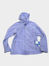 Columbia Fleece Falls Full Zip Hoodie Women's Large Light Purple NWT