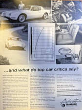 1963 Magazine Advertisement Studebaker Avanti