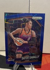 2025 Panini Prizm WNBA - Satou Sabally #4 Blue Velocity Prizm
