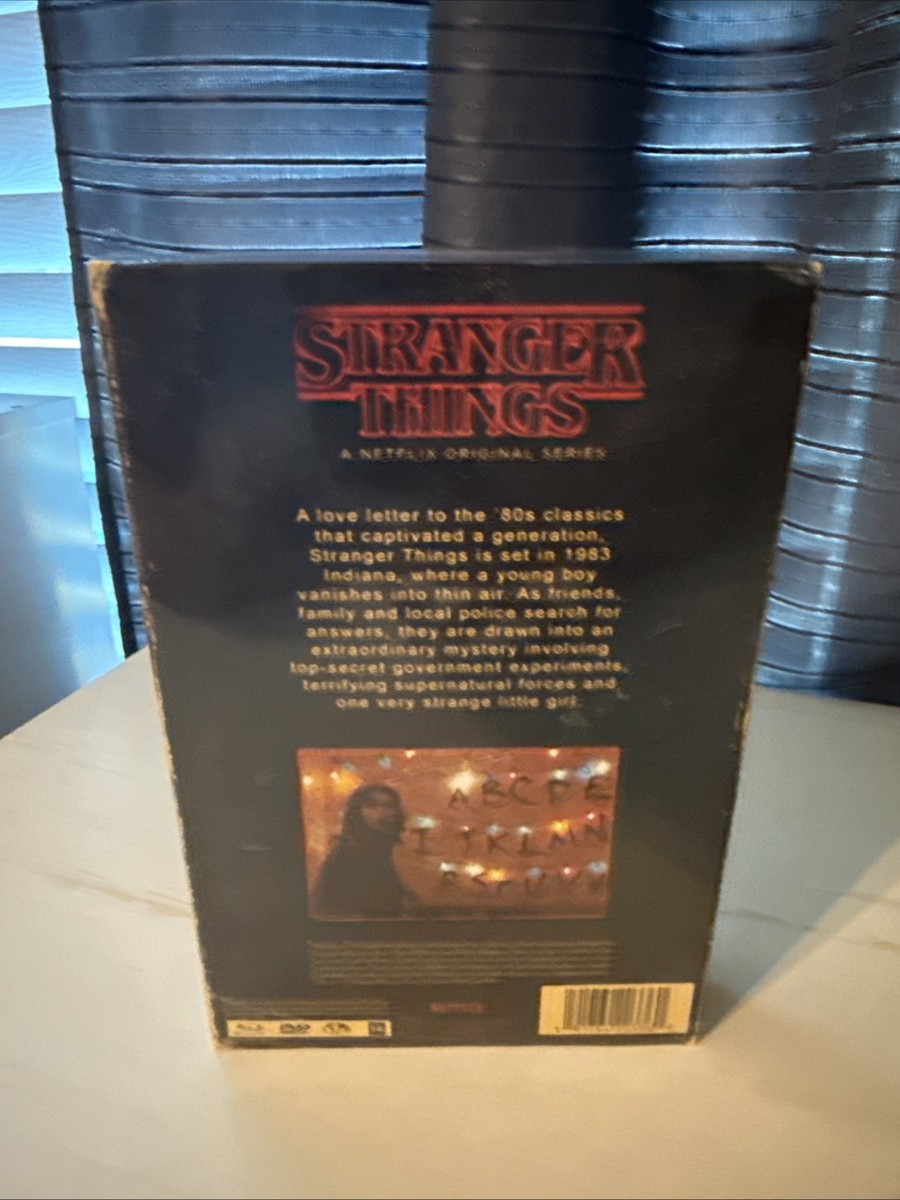 Netflix Stranger Things Season 1 (DVD/Blu-Ray, 2016, 4-Disc