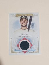 2020 Topps Allen & Ginter's - Full Size Relics B Matt Olson #FSRB-MO (MEM)