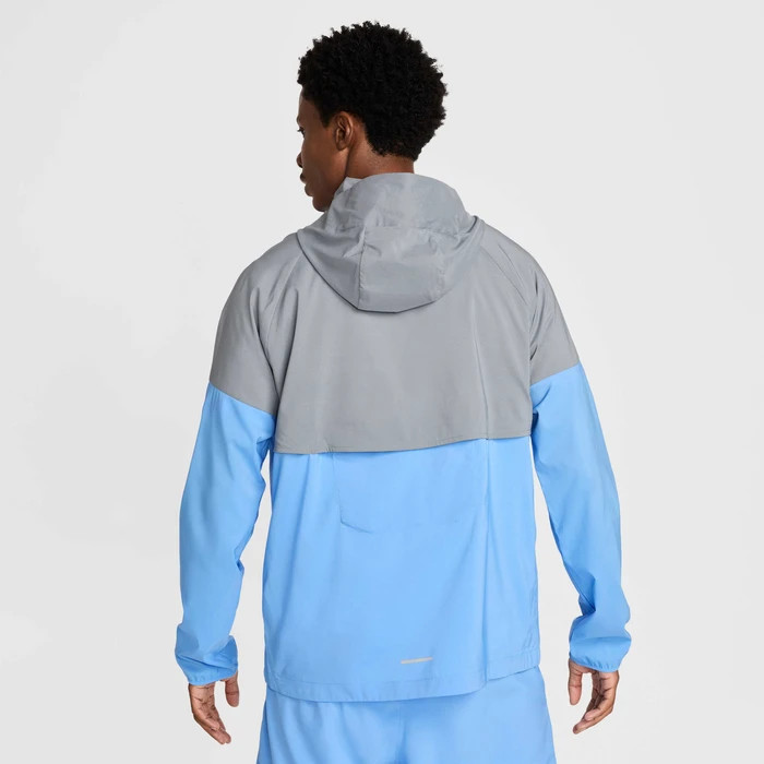 SACAI X NIKE Giacca Nike Miler Impossibly Light UV Windrunner blu grigio grande HV6521 065 nuova