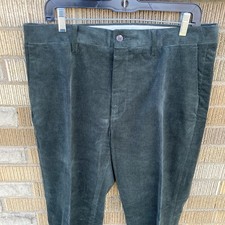 Polo Ralph Lauren Pants Mens 34x32 Green Chino Corduroy Classic Fit Stretch