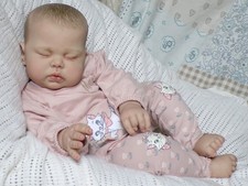 Bambola bambina Reborn ~ sottaceto ~ capelli dipinti ~ lunghezza 24"!!