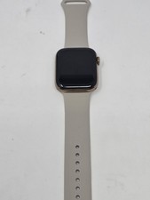 APPLE WATCH SERIES 4 GPS  CELLULAR, 44MM - GOLD CASE/STONE - Scratch  Dent