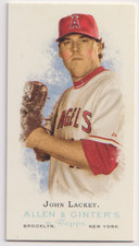 2006 Topps Allen & Ginter Mini #325 John Lackey Los Angeles Angels