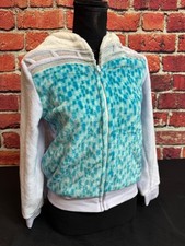Disney Frozen 2 Elsa fleece zip-up girls hoodie w/ cape SZ 10/12 L NWT n2