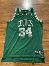 Boston Celtics Paul Pierce Green Jersey #34 Adidas Large Length+2 Swingman