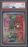 Sawsbuck Pokemon Temporal Forces Illustration Rare #166 PSA 9
