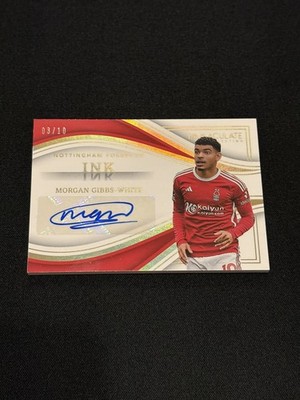 2023-24 Immaculate Soccer Morgan Gibbs - White Ink Auto Sapphire /10 