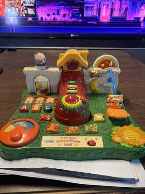 VTech Little Smart Nursery Rhyme Land Musical Educational Do Re Me Fa So ABC Vtg