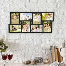 Collage Picture Frame 8 Images 4"x6" Photos Vertical Horizontal Wall Hanging
