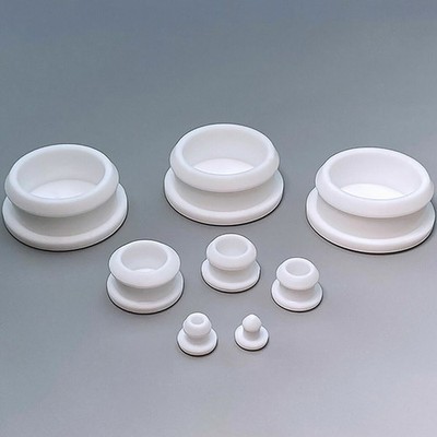 Weiß Abdeckstopfen Lochkappen Endkappen Silikon Gummi Dichtung Stopfen 5.5-30mm